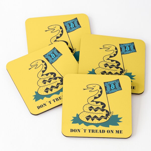 Item preview, Dont tread on me - Bitcoin - D4 designed and sold by MVG designs.