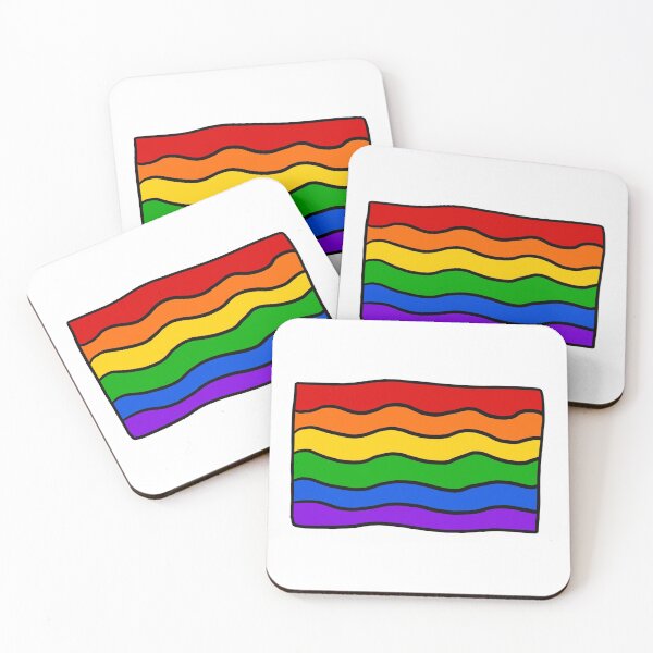 Item preview, PRIDE FLAG designed and sold by HUNGRY ALCOHOLIC COUPLE.