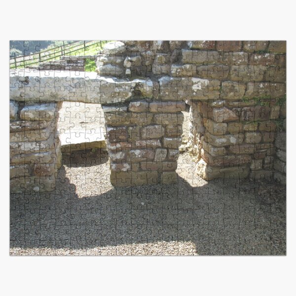 M.I. #115 |☼| Rocks And Bricks - Shot 14 (Hadrian's Wall) Jigsaw Puzzle