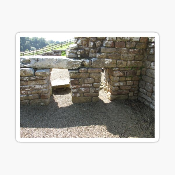M.I. #115 |☼| Rocks And Bricks - Shot 14 (Hadrian's Wall) Sticker