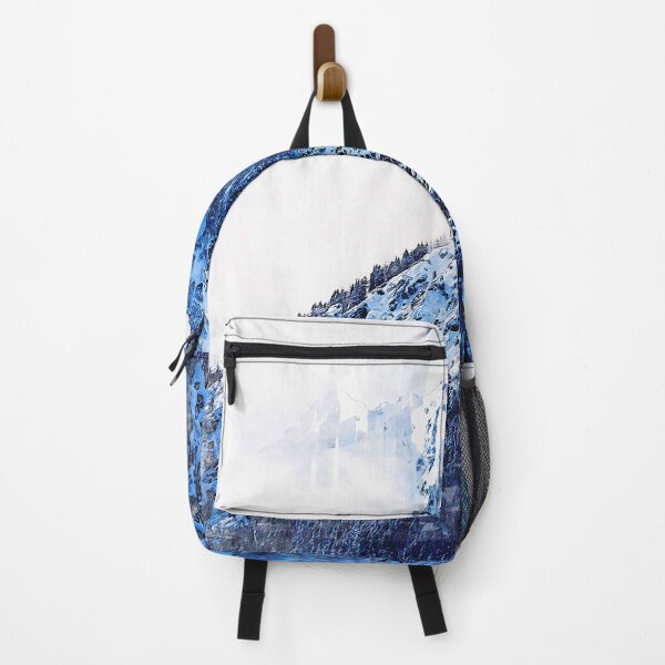 Item preview, Abstract Snowy Mountain In Germany. For Mountain Lovers. designed and sold by ColortrixArt.