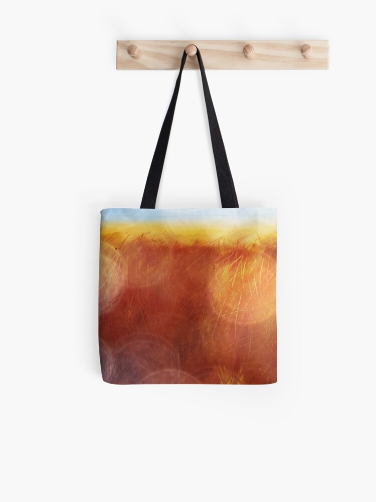 Thumbnail 1 of 2, Tote Bag, Bokeh Wheatfield. designed and sold by delewdesigns.