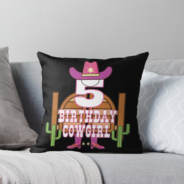Item preview, 5th Birthday Cowgirl 5 Years Old Girl Rodeo Lover Party design designed and sold by Grabitees.