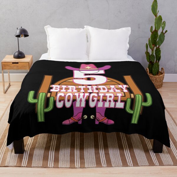 Item preview, 5th Birthday Cowgirl 5 Years Old Girl Rodeo Lover Party design designed and sold by Grabitees.