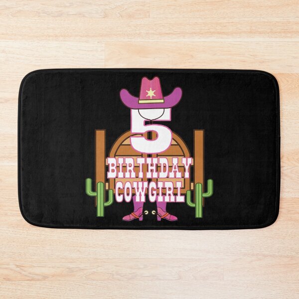 Item preview, 5th Birthday Cowgirl 5 Years Old Girl Rodeo Lover Party design designed and sold by Grabitees.