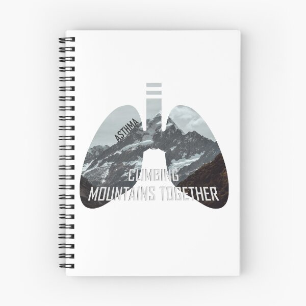 Item preview, Asthma Climbing Mountains Together designed and sold by AheadSolutions.