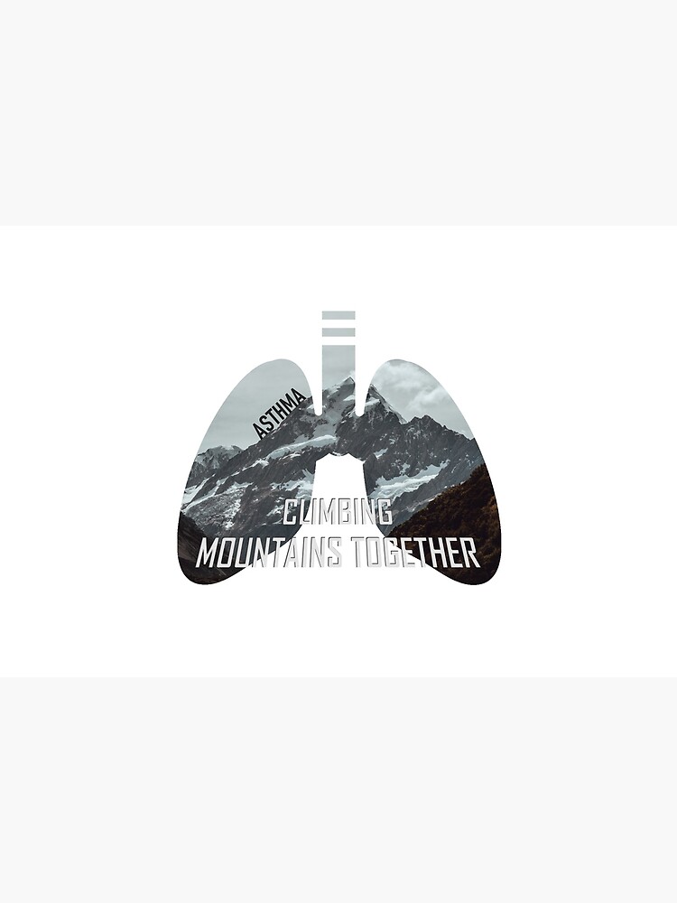 Asthma Climbing Mountains Together by AheadSolutions