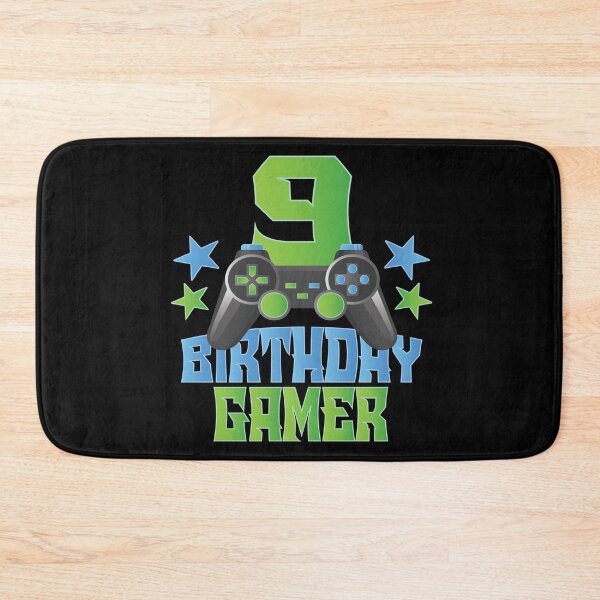 Item preview, 9th Birthday Gamer Boy 9 Years Old Video Game Lover Party design designed and sold by Grabitees.