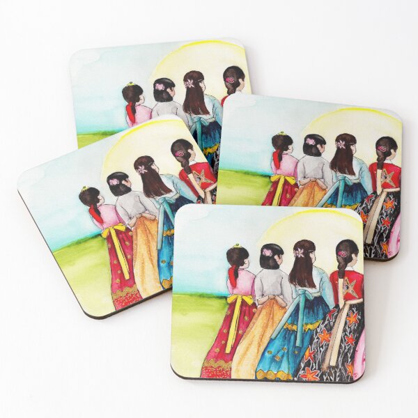 Item preview, Watercolor - Looking to the new year  designed and sold by Karolien Kenis.