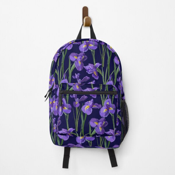 Vista previa del artículo con la obra «Flores de iris», diseñado y vendido por Elena-Afa.