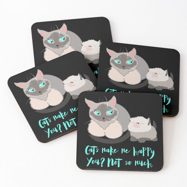 Item preview, Cats make me happy, you not so much. Cat mother gift designed and sold by orangerinka.