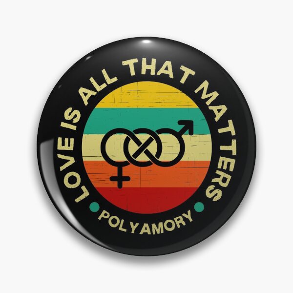 Item preview, Love Is All That Matters | Polyamory | Throuple | Polygamy designed and sold by throuplescorner.