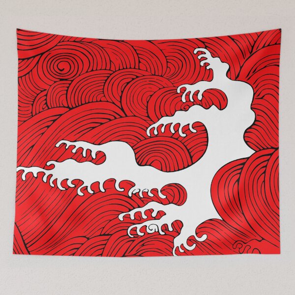 Item preview, Japanese waves - Hamonshu designed and sold by MaesterAemon.