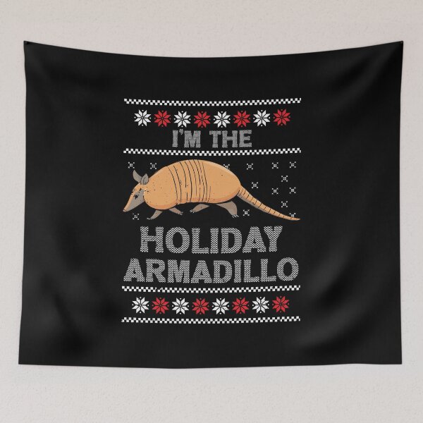 Item preview, Christmas Holiday Armadillo Funny Xmas Holiday designed and sold by haselshirt.
