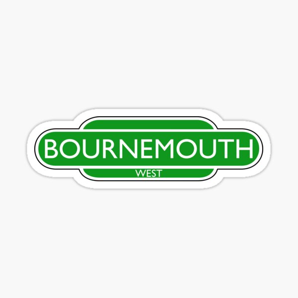 Item preview, Bournemouth West designed and sold by Railway-Signs.