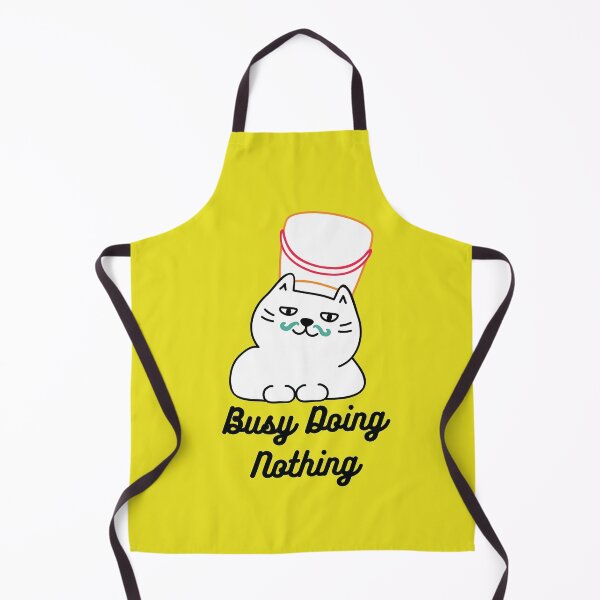 Item preview, Busy Doing Nothing Sticker designed and sold by AmberSiraj.