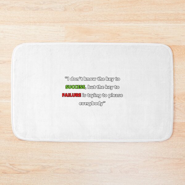 Item preview, Copy of Success Key to Failure (white version) designed and sold by AdsInspiration.