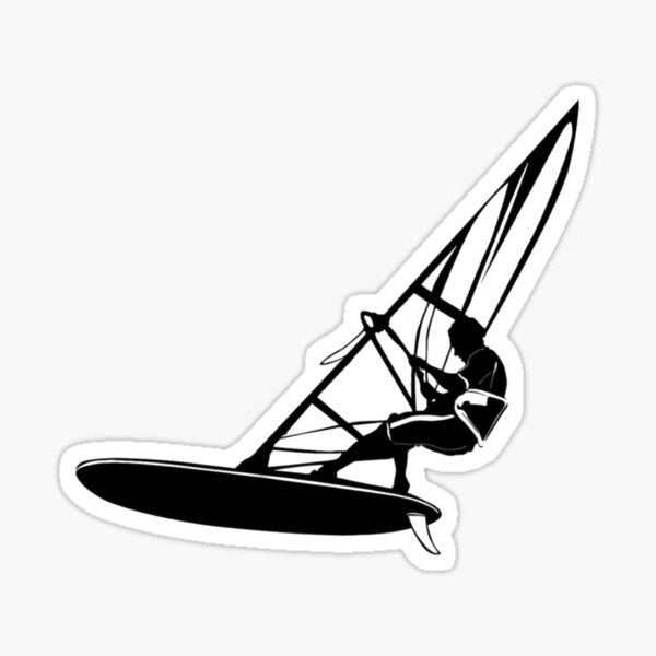 Groß JP Windsurf Segel Logo Sticker Surfsegel Wassersport Windsurfen