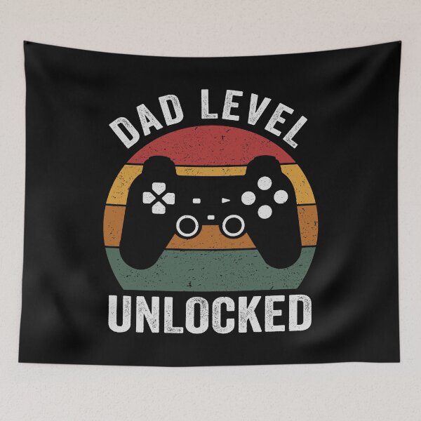 Item preview, Dad Level Unlocked Funny New Dad Jokes Gift designed and sold by honeyandcotton.