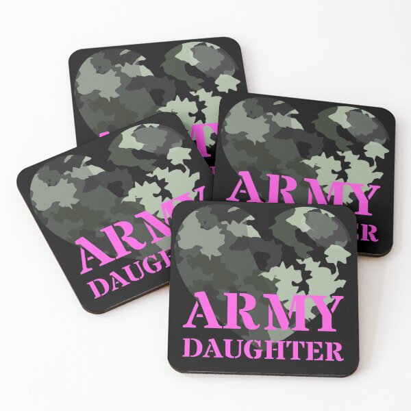 Item preview, Army DAUGHTER - Camo Heart designed and sold by miTeless seDign.
