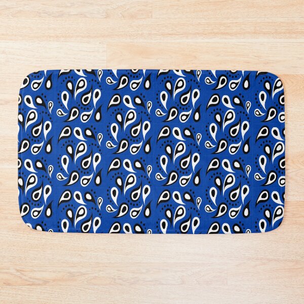 Item preview, Royal Blue Bandana Print designed and sold by 89129graphics.
