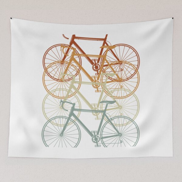 Aperçu de l'œuvre Bicycle T-ShirtRetro Bicycle créée et vendue par BillMark.
