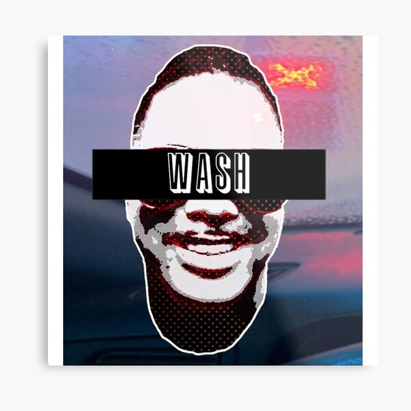 WASH _ PODCAST OFFICIAL TEE Metal Print