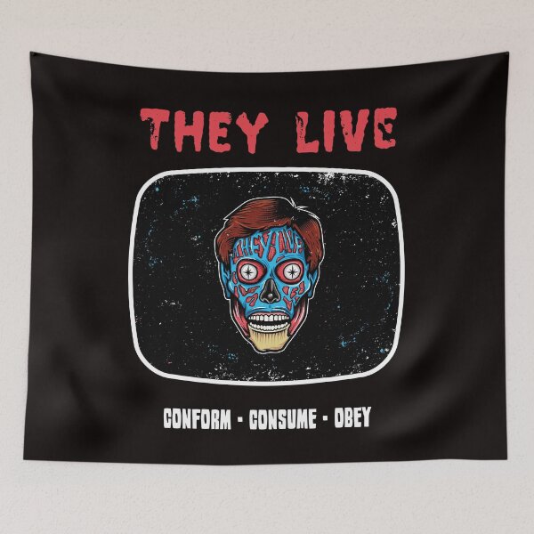 Item preview, they live - obey - consume - conform  designed and sold by redwane.