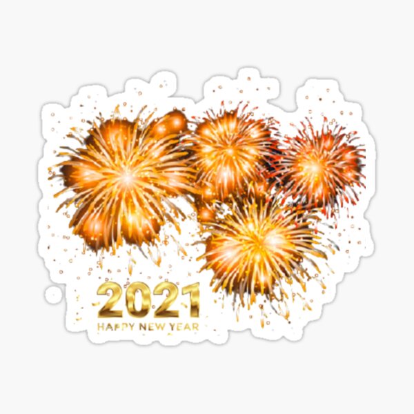 New year21 Sticker