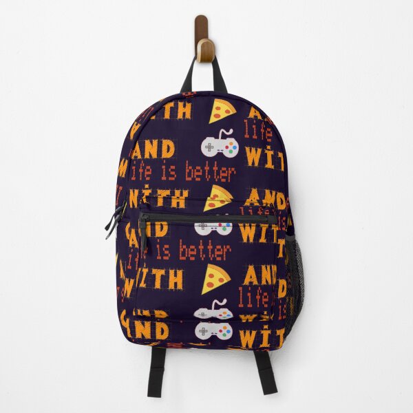 Item preview,  life is better with pizza and gaming designed and sold by jaml-12.