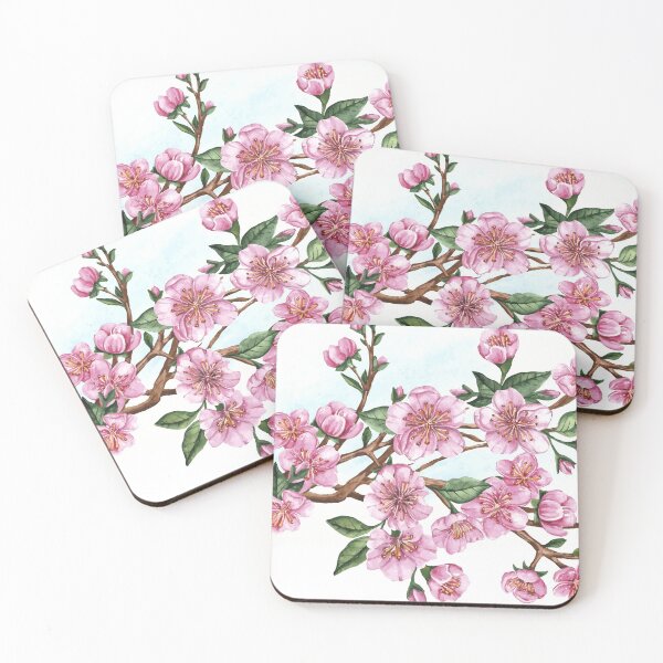 Item preview, Beautiful Japanese Sakura Flower Branch designed and sold by Vector Scout Lab.