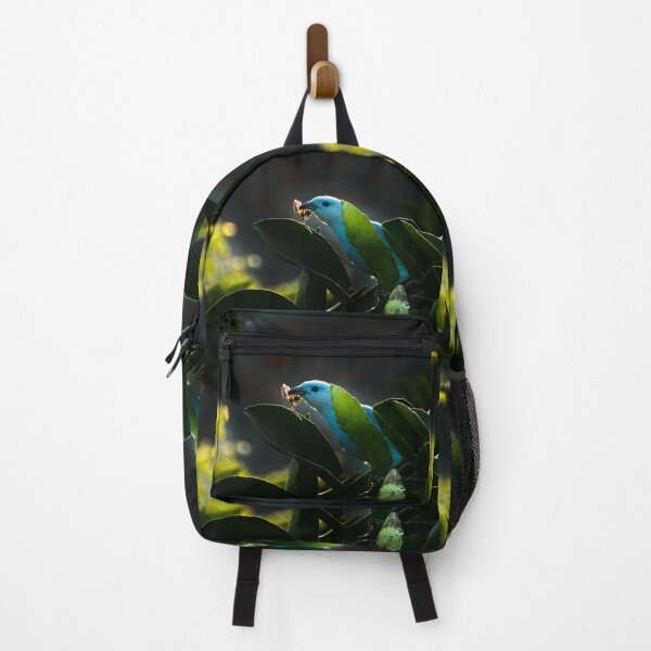 Item preview, Blue Grey Tanager With An Appetizer designed and sold by alabca.