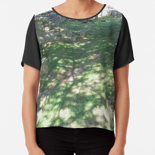 M.I. #116 |☼| Speckle Shadows (Hadrian's Wall) Chiffon Top