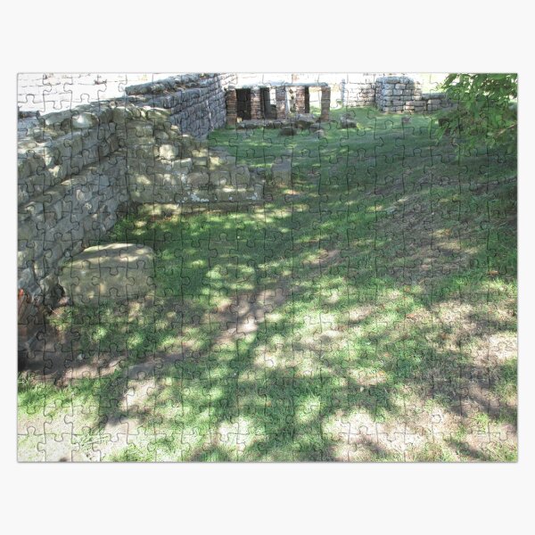 M.I. #116 |☼| Speckle Shadows (Hadrian's Wall) Jigsaw Puzzle
