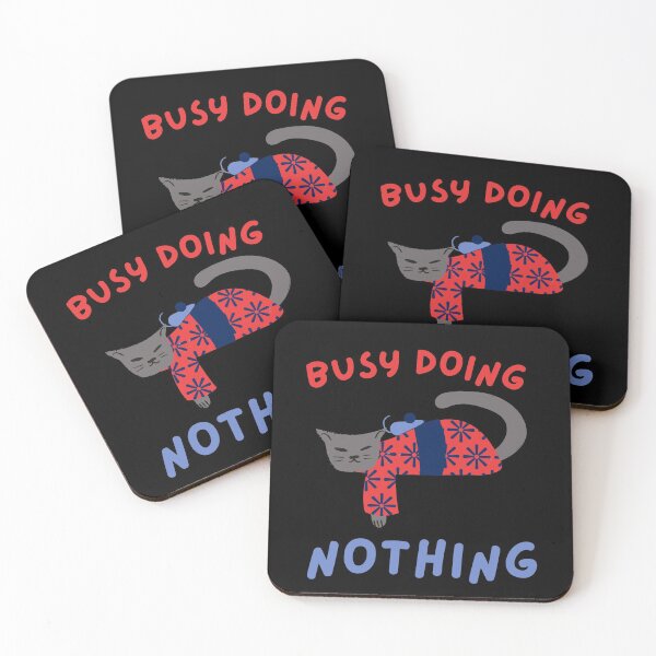 Item preview, Busy Doing Nothing designed and sold by The Full Cart.