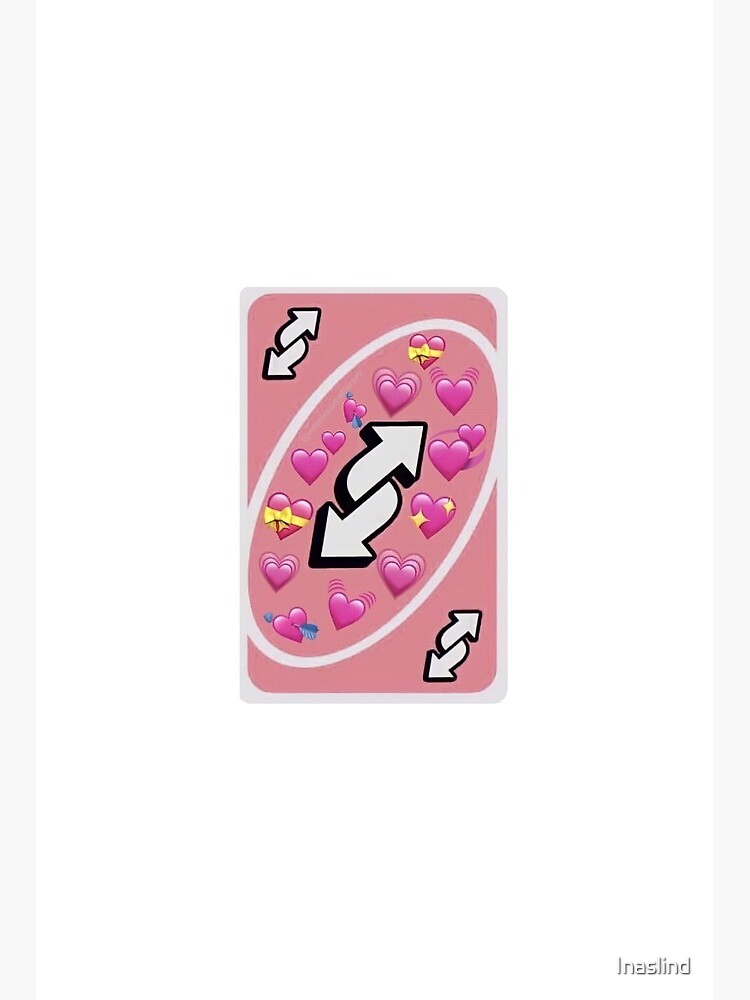 Uno Reverse Meme (Pink) | Poster