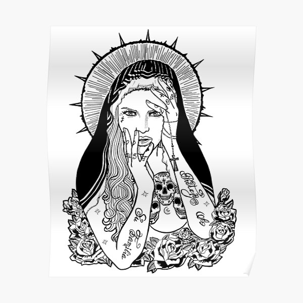 Virgin Mary Poster