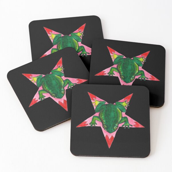 Item preview, Satanic star ang green froag designed and sold by susserain.