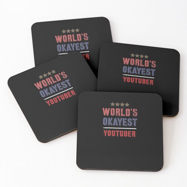Item preview, WORLDS OKAYEST YOUTUBER designed and sold by 30-Merch.