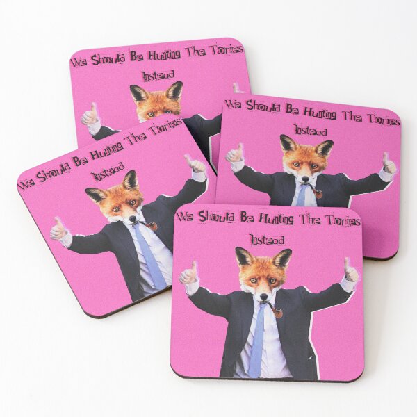 Item preview, Hunt Tories Not Foxes designed and sold by Meg Mcwilliam.