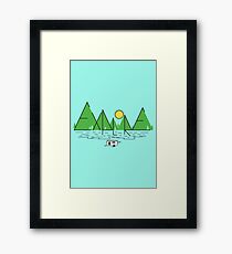 Explore Framed Print