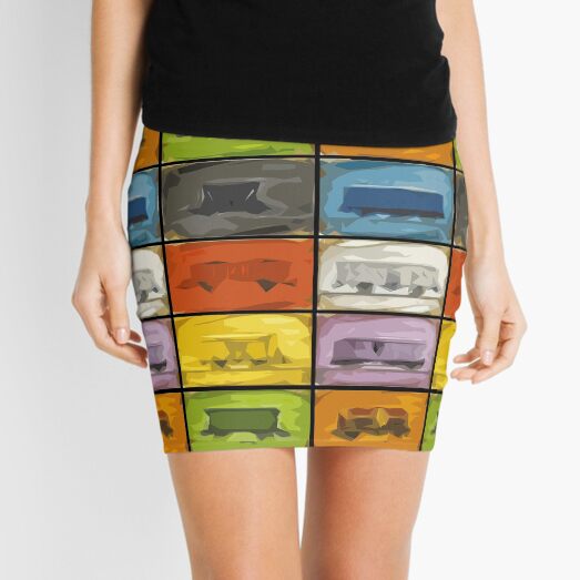 Ticket to Ride: Trains Mini Skirt