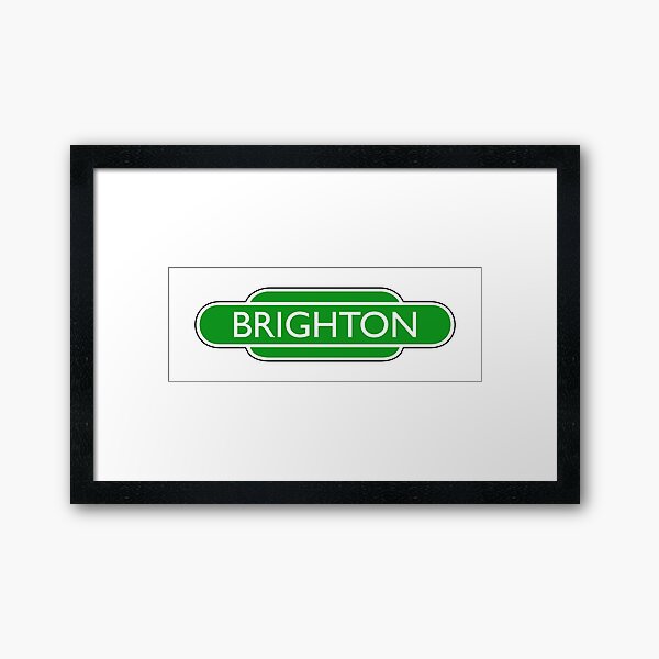 Item preview, Brighton designed and sold by Railway-Signs.