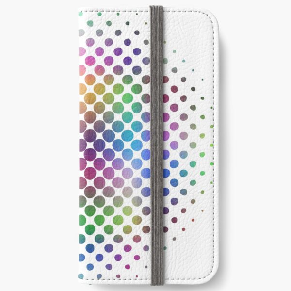 Radial Dot Gradient iPhone Wallet