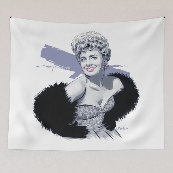 Item preview, Shelley Winters - An illustration by Paul Cemmick designed and sold by TIGERDAVER.