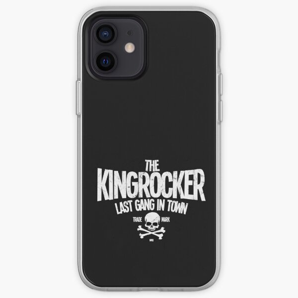 Kingrocker distressed logo iPhone Flexible Hülle