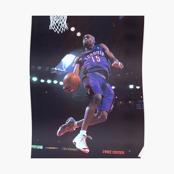 Vince Carter 2000 Dunk Contest Poster