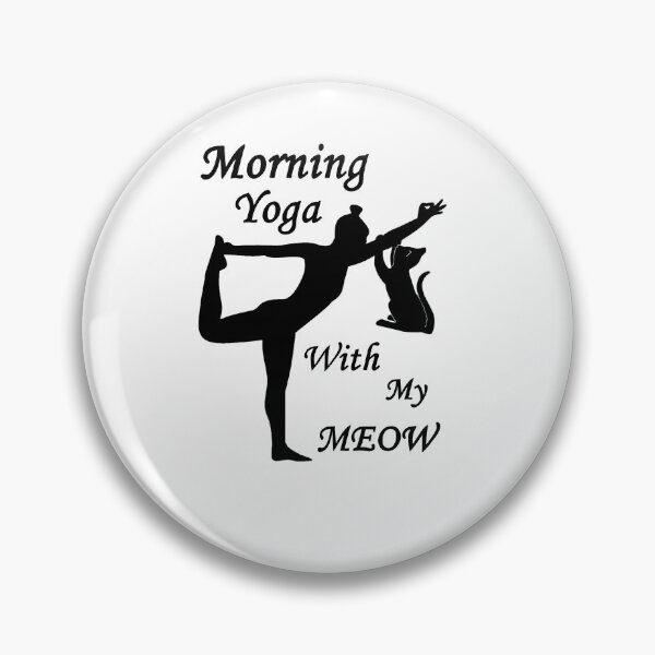 Item preview, Morning Yoga With My Meow - Funny Cat  designed and sold by TeesFashion.