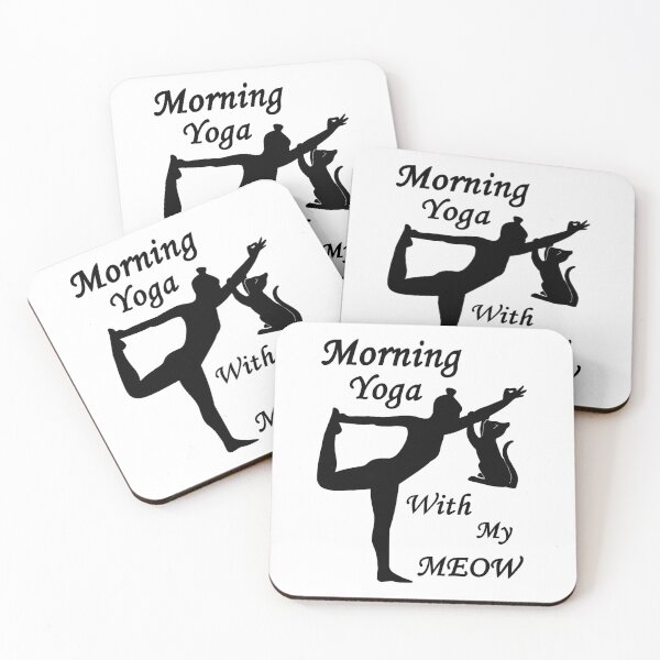 Item preview, Morning Yoga With My Meow - Funny Cat  designed and sold by TeesFashion.