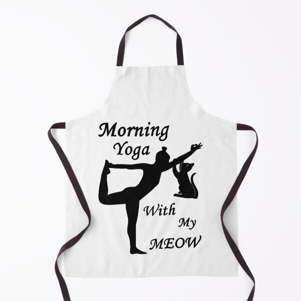 Item preview, Morning Yoga With My Meow - Funny Cat designed and sold by TeesFashion.
